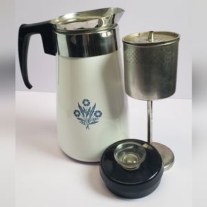 Corning Ware Blue Cornflower Pot